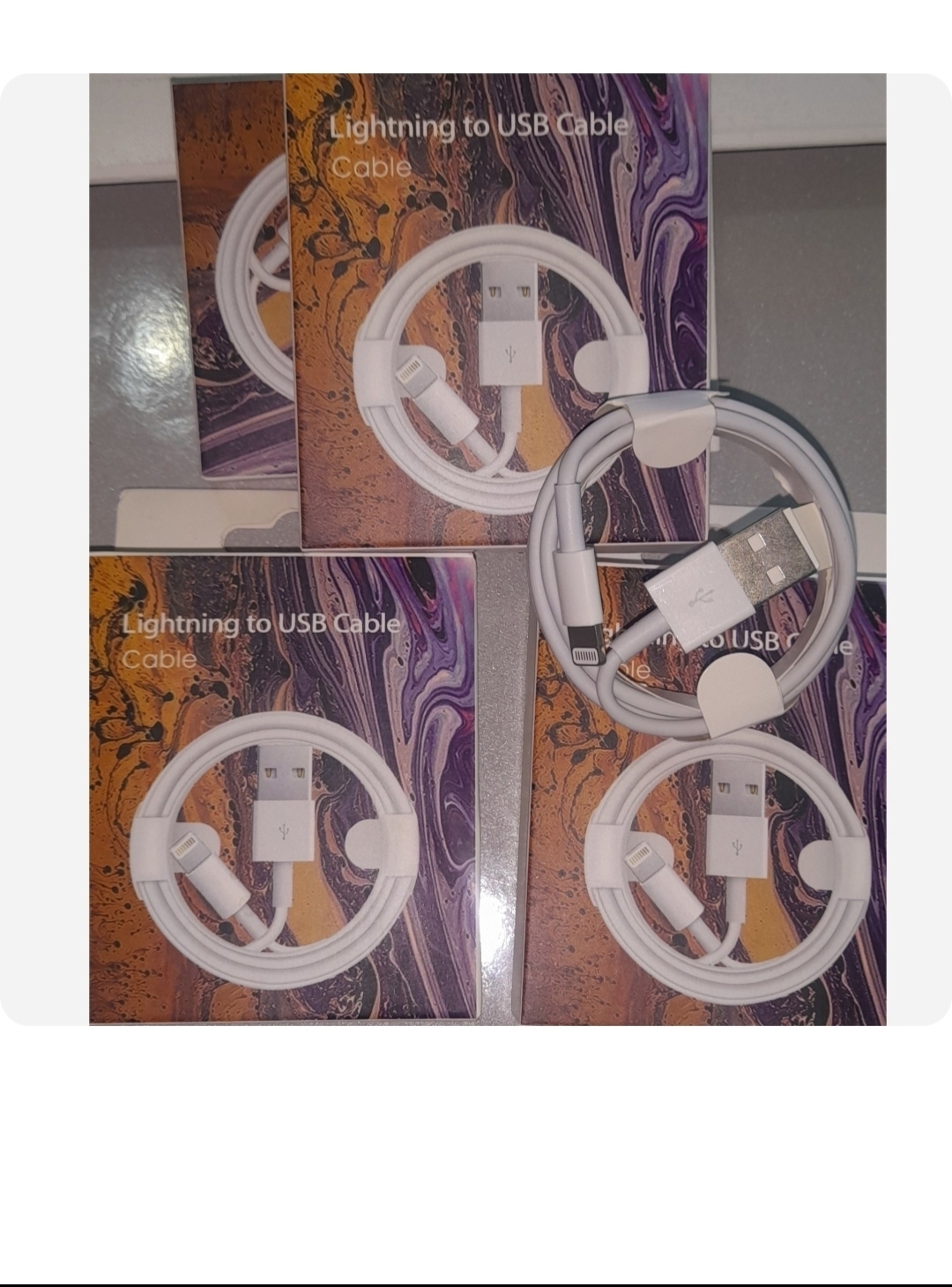 کابل شارژ لایتنیگ آیفون ایکس